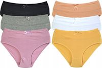 MAJTKI figi damskie BAWEŁNIANE zestaw BAWEŁNA DUŻY rozmiar XXL x 6 sztuk