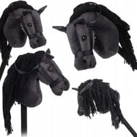 GŁOWA KONIA NA KIJU HOBBY HORSE DŹWIĘK PLUSZOWY MEGADIDI