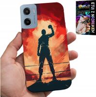 ETUI DO MOTOROLA E15 / G05 - BOKS, SPORTY WALKI WOJOWNICY MMA WZORY