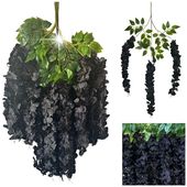 12x WISTERIA GLICYNIA PREMIUM XXL sztuczna gęsta girlanda kwiatowa ślub