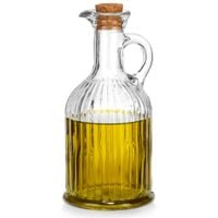 Butelka na Oliwę Ocet z Korkiem Szklana Dozownik do Oliwy Octu 350 ml