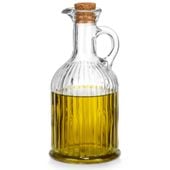 Butelka na Oliwę Ocet z Korkiem Szklana Dozownik do Oliwy Octu 350 ml