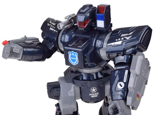 ZABAWKA  ROBOT POLICYJNY Z FUNKCJAMI RUCHOWYMI I ŚWIETLNYMI na Arena.pl