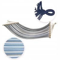 Płótno Do Hamaka Niebieskie 100x200 cm do Ogrodu Dekoracja Relaks Hamak