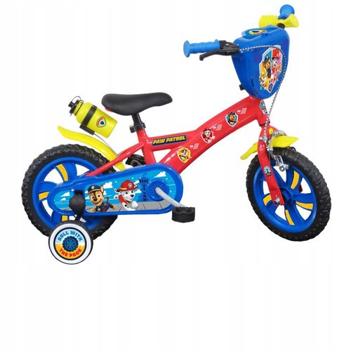 Rower dziecięcy PSI PATROL, czerwony, koła 12 cali na Arena.pl