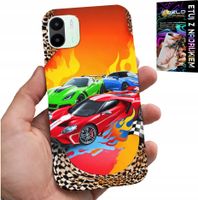 ETUI DO XIAOMI REDMI A2 - DLA DZIECI, SAMOCHODY WYŚCIGOWE + FOLIA