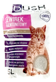 Żwirek Bentonitowy DUSH health & care 5L - LAVENDA