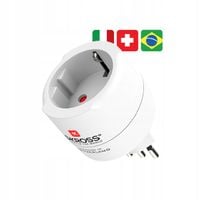 SKROSS Adapter Przejściówka z Polski do Włoch, Szwajcarii, Brazylii