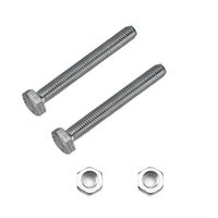 Śruba z nakrętką - zestaw 2 szt. 8x60mm, wysoka jakość