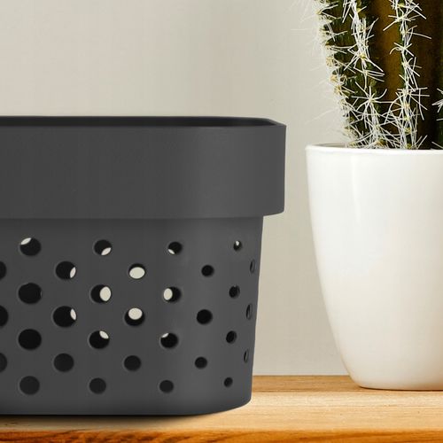 Curver Pojemnik Pudełko Ażurowe 1,4 L Szary na Arena.pl