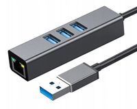 KARTA SIECIOWA HUB USB 3.0 GIGABIT LAN 1000Mb RJ45