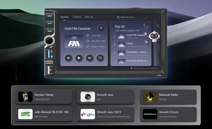 RADIO SAMOCHODOWE 2 DIN 4GB RAM ANDROID AUTO CARPLAY ANDROID 15 RDS zdjęcie 14