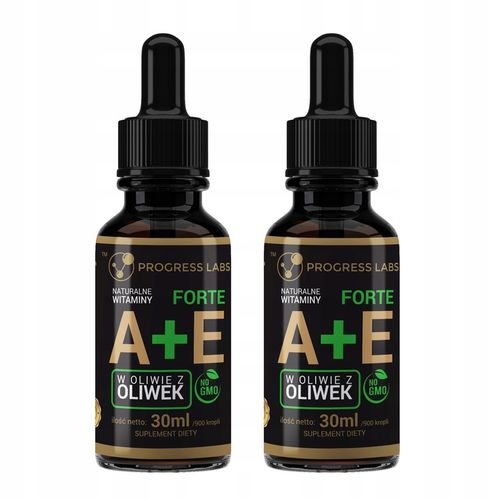 Witamina A + E od PROGRESS w Płynie Krople 2x30ml na Arena.pl