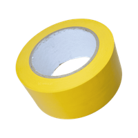 TAŚMA PVC T2715 50mm/33m ZNAKUJĄCA ŻÓŁTA, LUZEM, INTRA
