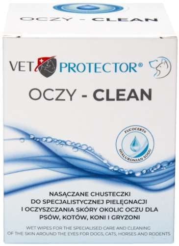 VET PROTECTOR OCZY – CLEAN 20 chusteczek na Arena.pl