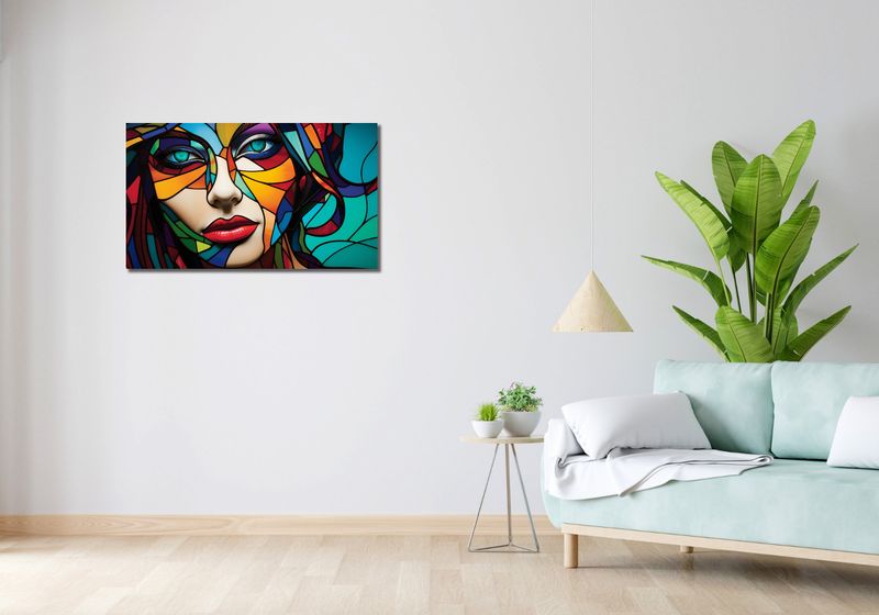 Obraz 90x50cm Spójrz Mi W Oczy zdjęcie 2