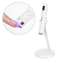 Lampa do paznokci LED 5W MollyNails do lakierów bezprzewodowa biała I2