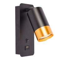 LAMPA NOCNA LED GU10 KINKIET DO CZYTANIA Z USB