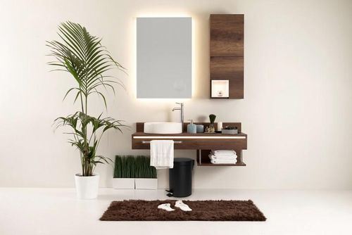 Zestaw łazienkowy stojak na papier toaletowy i szczotką + kosz na śmieci 3L na Arena.pl