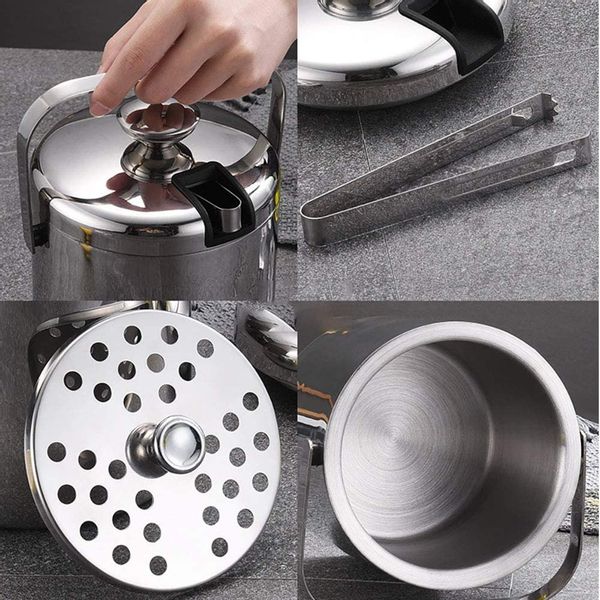 Wiaderko do lodu ze szczypcami Facundo zdjęcie 9