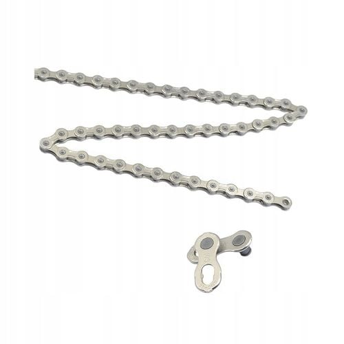 Łańcuch rowerowy 116 ogniw 10 rzędowy do roweru MTB srebrny 1/2x11/128 nowy na Arena.pl