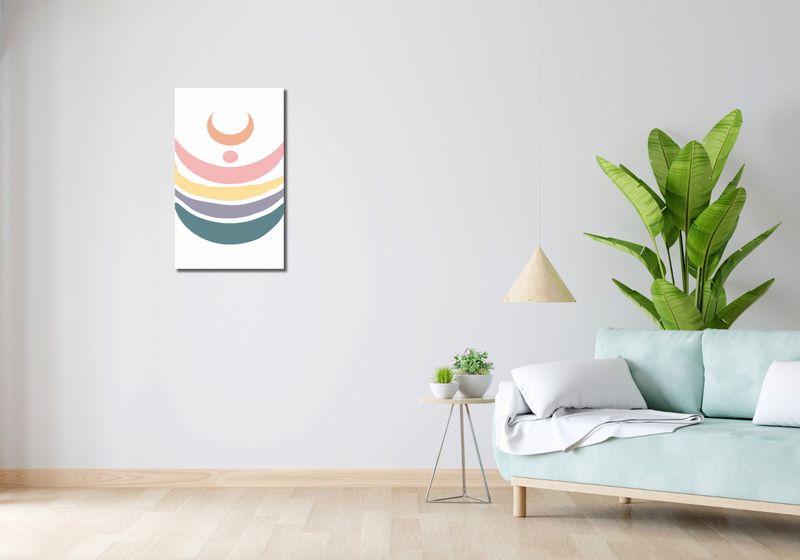 Obraz 40x70cm Geometryczna Utrata zdjęcie 2