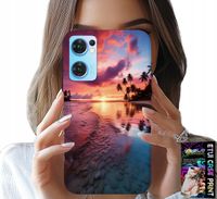 ETUI DO OPPO RENO7 5G - PLAŻA WAKACJE WYSPA PIĘKNE WIDOKI +SZKŁO