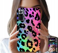 ETUI DO XIAOMI NOTE 10 PRO - KOLOROWA TĘCZOWA PANTERKA PLECKI SZKŁO