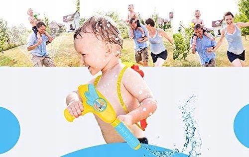 PISTOLET NA WODĘ BROŃ Z PLECAKIEM ŚMINGUS-DYNGUS SIKAWKA PSZCZOŁA na Arena.pl