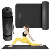 MATA DO ĆWICZEŃ JOGI GIMNASTYCZNA TRENINGOWA FITNESS UCHWYT GRUBA NBR