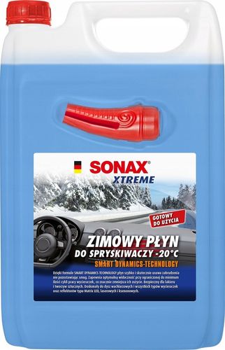 SONAX XTREME - ZIMOWY PŁYN DO SPRYSKIWACZY Z LEJKIEM -20°C - 4L na Arena.pl