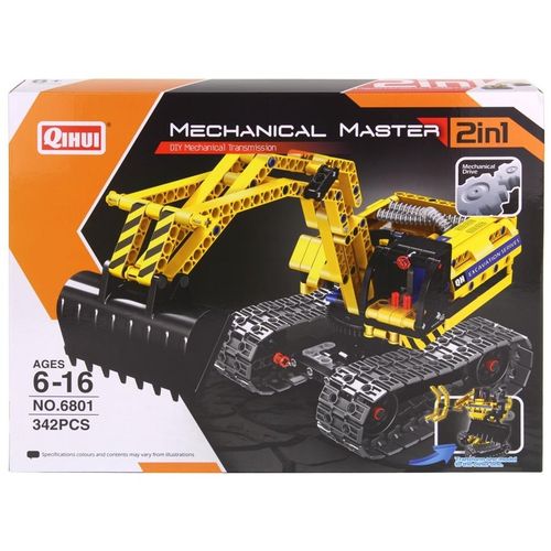 Klocki Konstrukcyjne 342 el. Koparka Robot 2w1 na Arena.pl