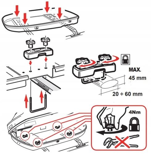 Box dachowy bagażnik Inter Pack Stella 440 czarny mat na Arena.pl