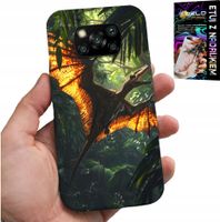 ETUI DO XIAOMI POCO X3 - DINO DINOZAUR PTERODAKTYL FUTERAŁ PLECKI