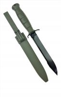 Nóż Taktyczny Glock 81 Ergonomiczny Chwyt Stal 55 HRc Battlefield Green