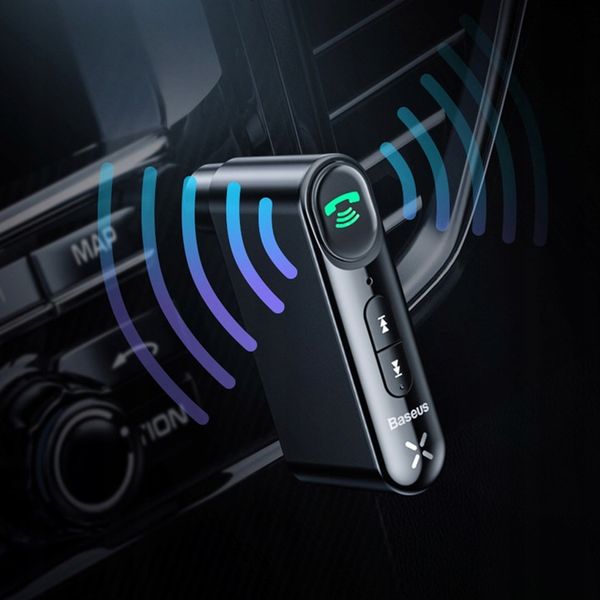 TRANSMITER SAMOCHODOWY BLUETOOTH AUX BASEUS ZESTAW GŁOŚNOMÓWIĄCY + zdjęcie 12