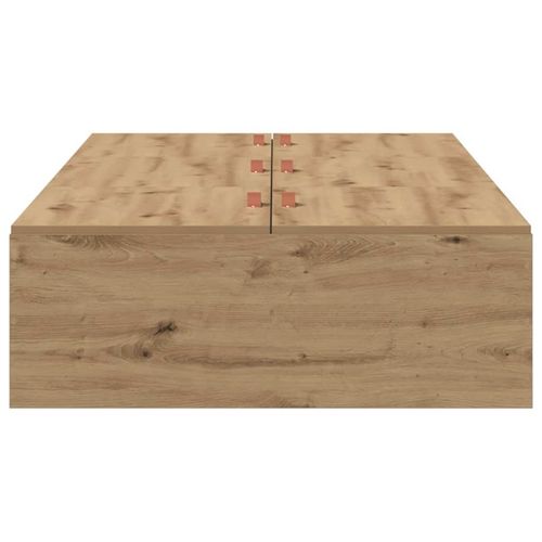 Ramka łóżka z przechowywaniem dąb artisan 200 x 80 x 31.5 cm na Arena.pl