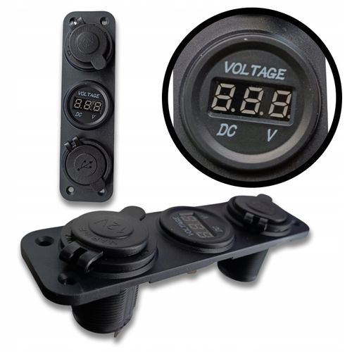 Panel sterowania z przełącznikami Interlook SDP03-BLACK na Arena.pl