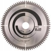 BOSCH TARCZA PILARSKA MULTI MATERIAL 216x30 Z80