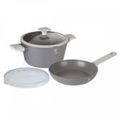garnek i patelnia tytanowa berlinger haus bh-7079 aspen