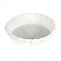 FOREMKI PAPILOTKI 70x20 mm białe 100 szt