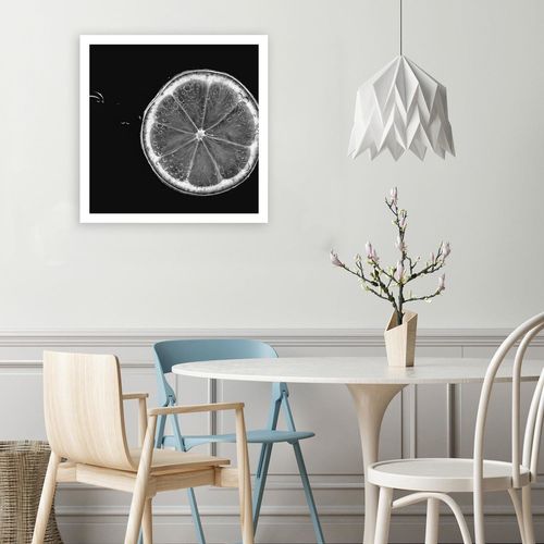 Obraz na płótnie - Canvas, Plaster cytryny 90x90 na Arena.pl
