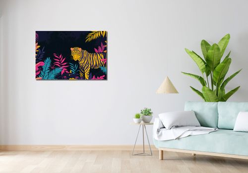 Obraz 90x60cm Tygrys w Rozdarciu na Arena.pl
