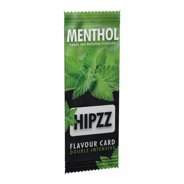 100 x KARTA AROMATYZUJĄCA HIPZZ MENTHOL zdjęcie 2