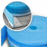 TAŚMA DYLATACYJNA z FOLIĄ i KLEJEM 8mm PIANKA 50mb