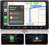 Radio samochodowe 9" Bezprzewodowy CarPlay, Android Auto, Bluetooth, GPS