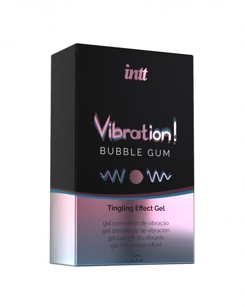 Żel VIBRATION BUBBLE GUM 15 ml zdjęcie 2