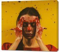 Obraz 100x90cm Dotyk Ekspresji Własnej