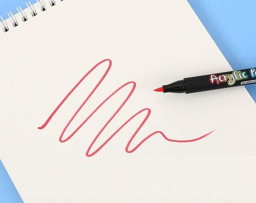 Pisaki Flamastry Mazaki AKRYLOWE 12szt (C025) na Arena.pl