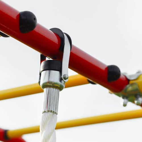 plac zabaw do ogrodu Leśna Polanka basic - żółty na Arena.pl